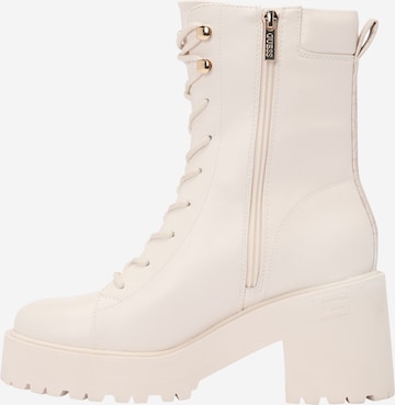 GUESS Lace-up bootie 'LUAI' in Beige