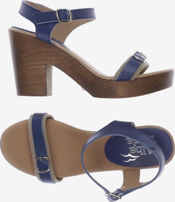 ALBA MODA Sandals & High-Heeled Sandals in 37 in Blue: front