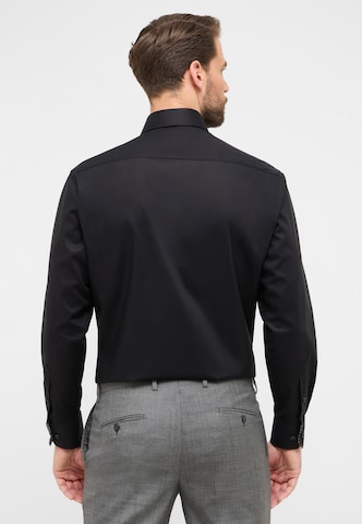 ETERNA Comfort fit Zakelijk overhemd in Zwart