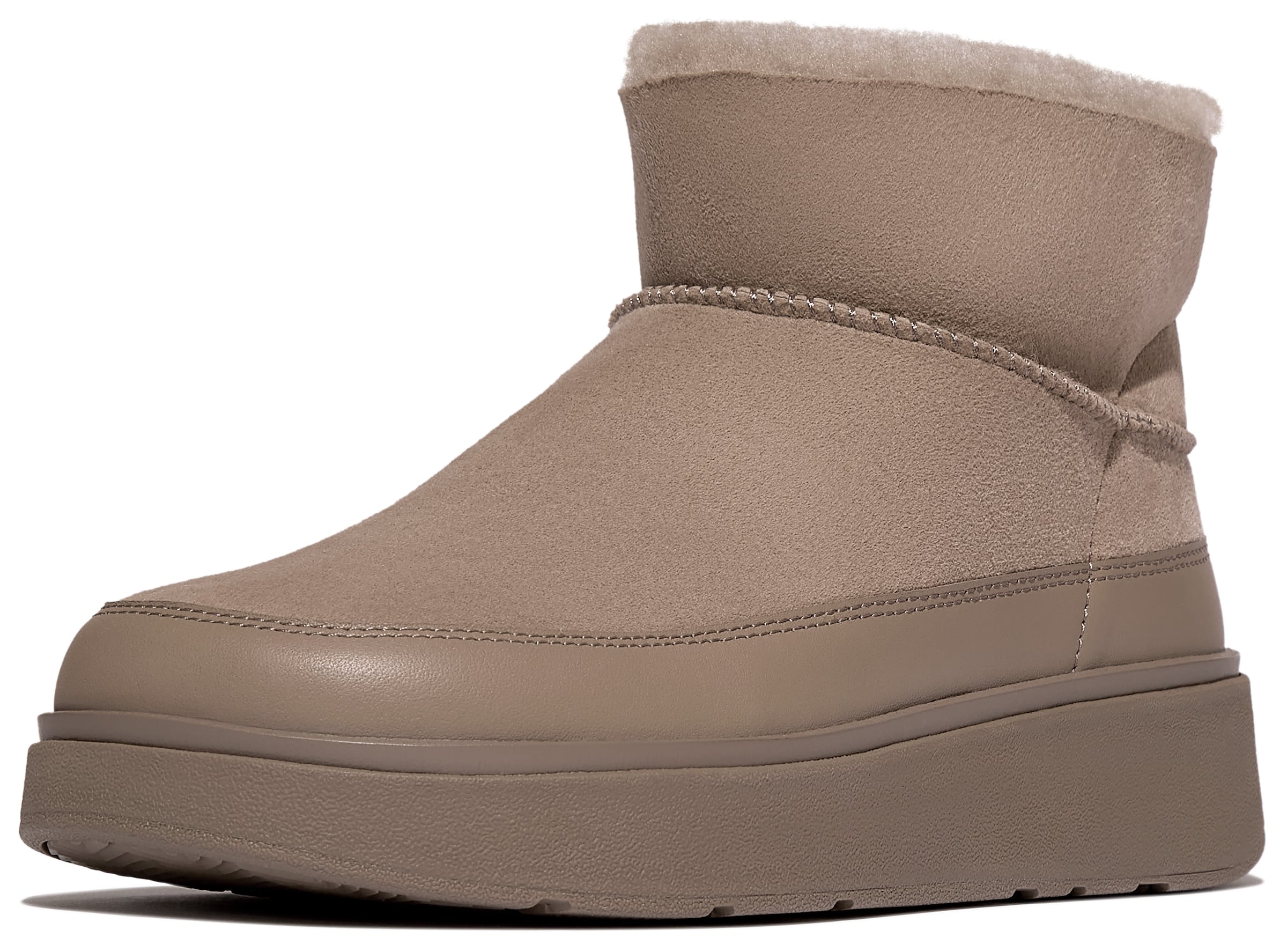 FitFlop Boots in Grau: Vorderseite
