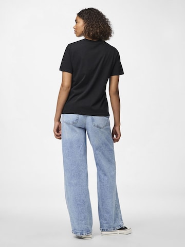 T-shirt PIECES en noir