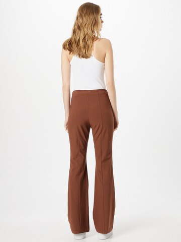 Monki Flared Pants in Brown