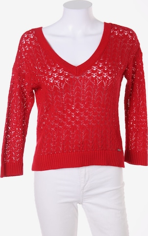 HOLLISTER Sweater & Cardigan in S in Red: front