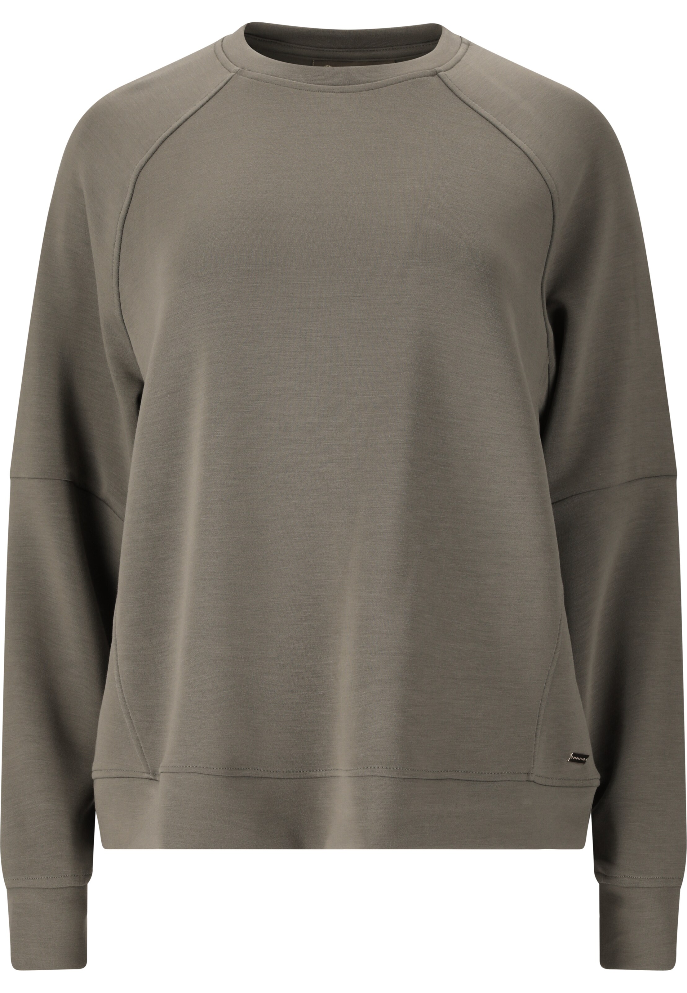 Athlecia Sports sweatshirt 'Jacey' in Grey: front