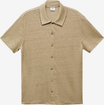 MANGO MAN Shirt 'Ricard' in Grün: predná strana