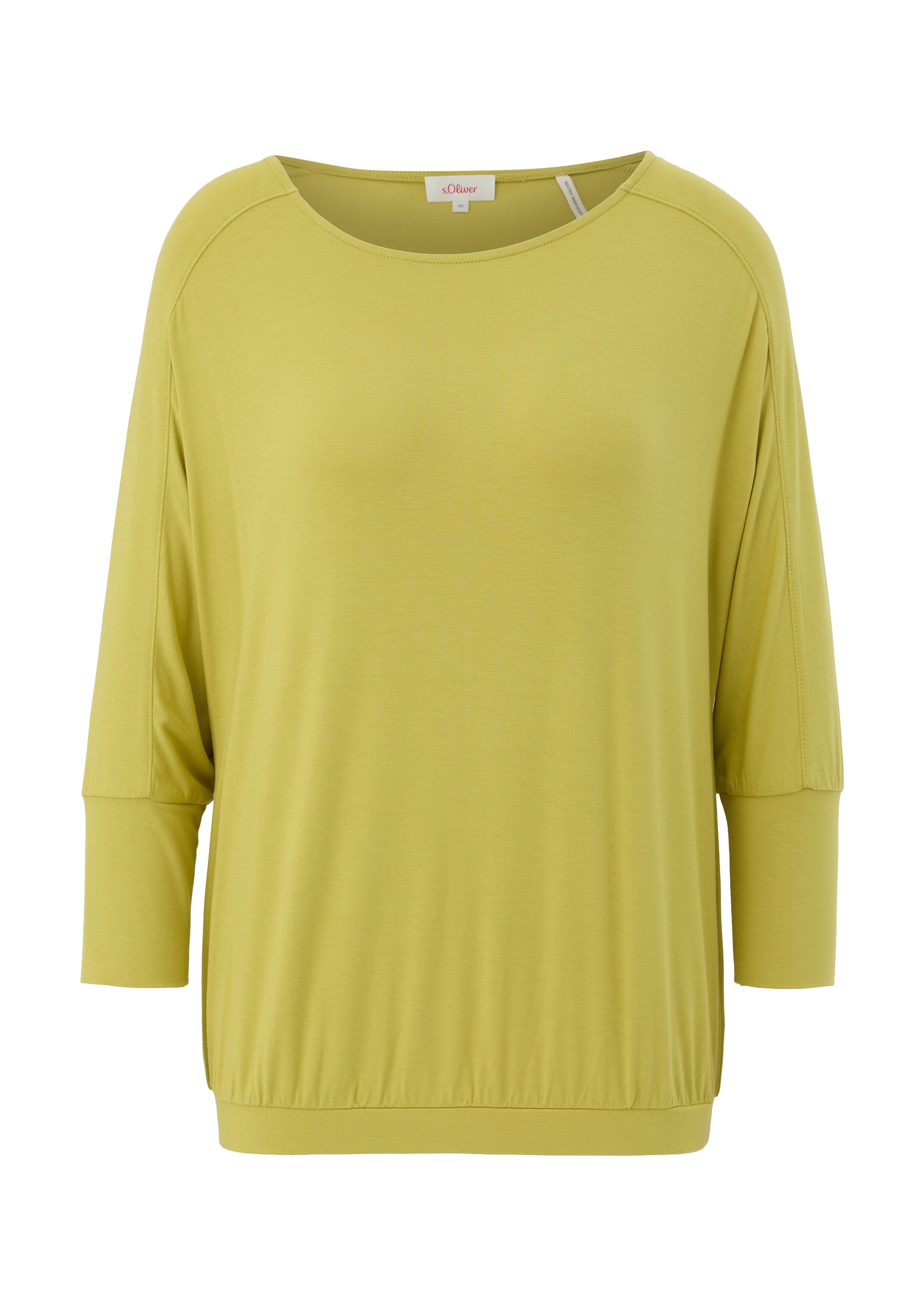 s.Oliver Shirt in Yellow: front