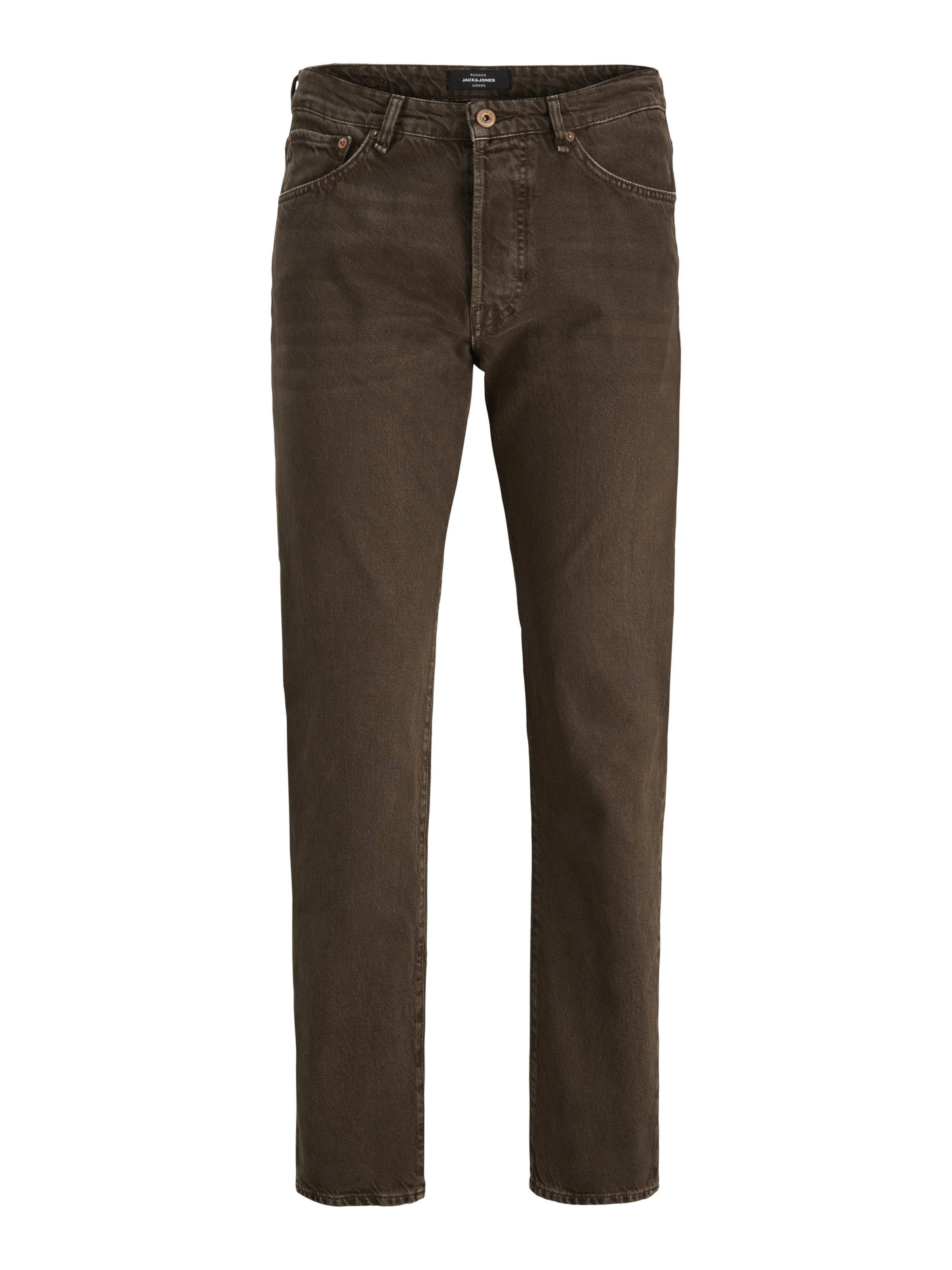 JACK & JONES Jeans 'JJIChris JJCooper' in Brown: front