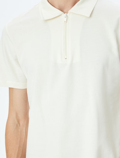Koton Poloshirt in weiß, Produktansicht