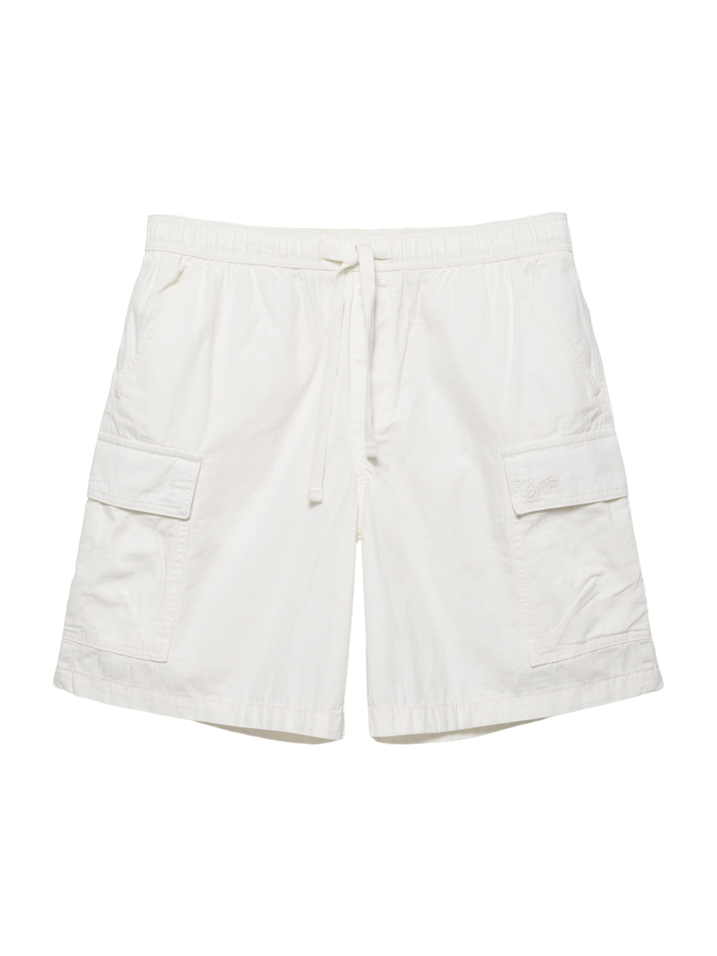 Pull&Bear Cargobukser i hvid: forside