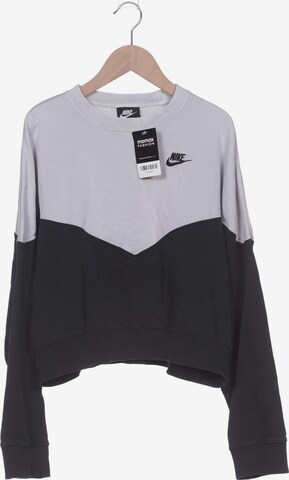 NIKE Sweater XL in Schwarz: predná strana