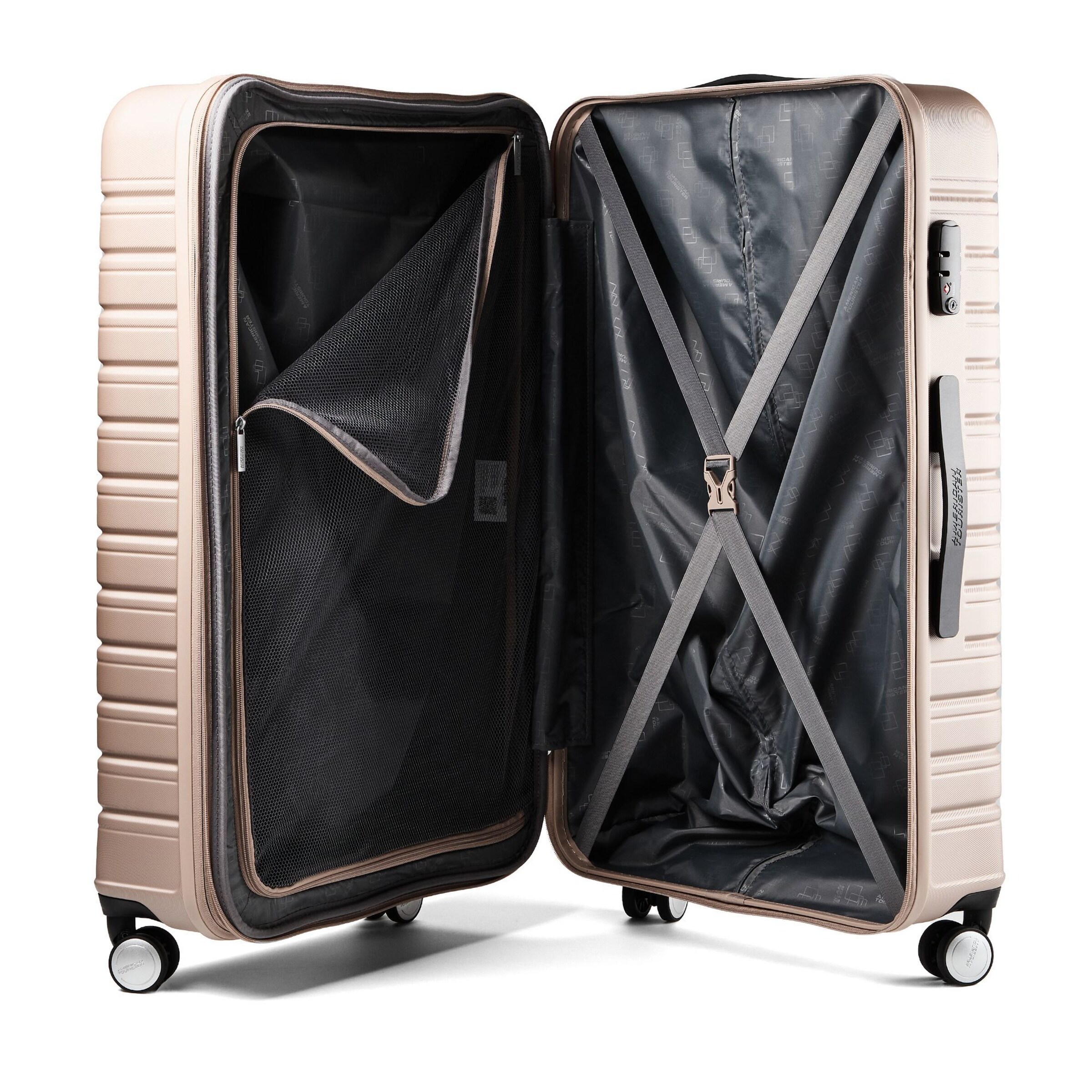 American Tourister Trolley in Gold