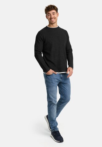 Pull-over 'Villads' INDICODE JEANS en gris