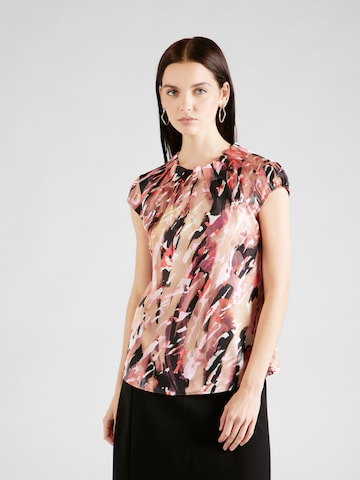 COMMA - Blusa en marrón: frente