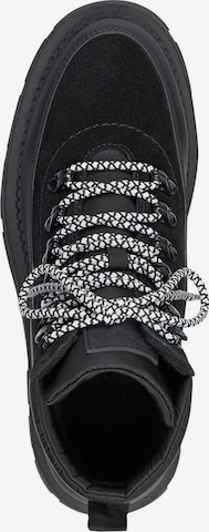 TAMARIS Lace-Up Ankle Boots in Black