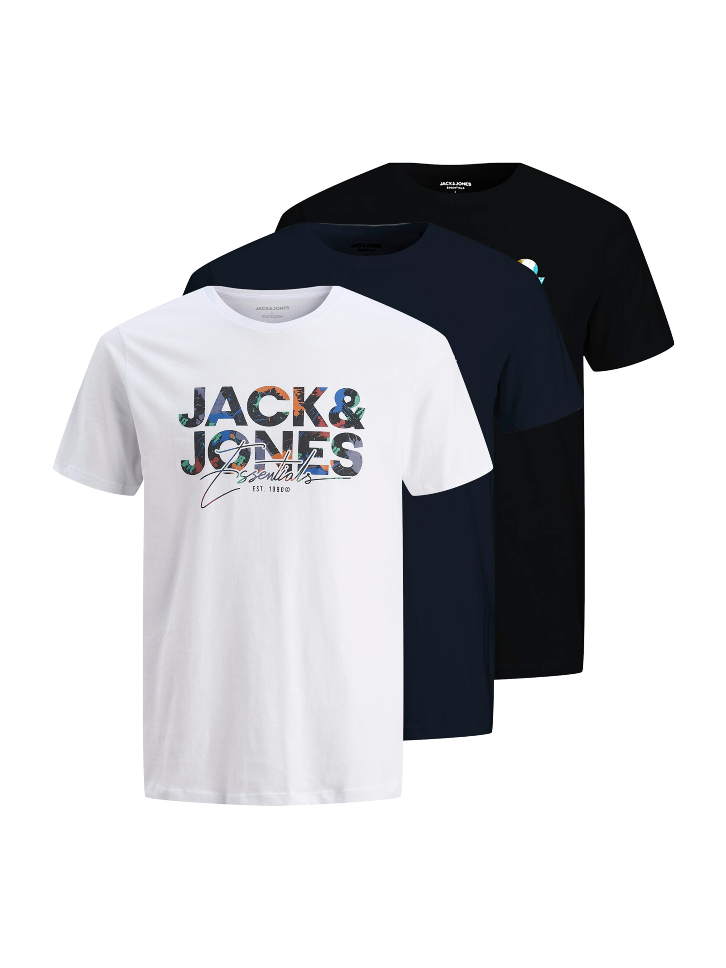 JACK & JONES Shirt in Blue: front