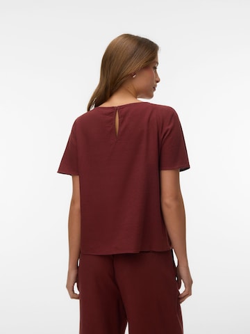 VERO MODA - Camiseta en marrón