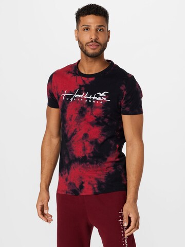 HOLLISTER T-Shirt in Rot: predná strana