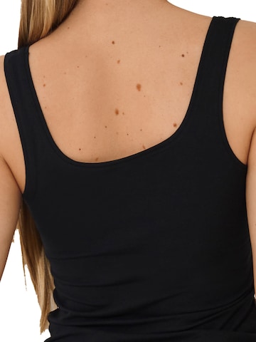 Lisca Undershirt 'Emma' in Black