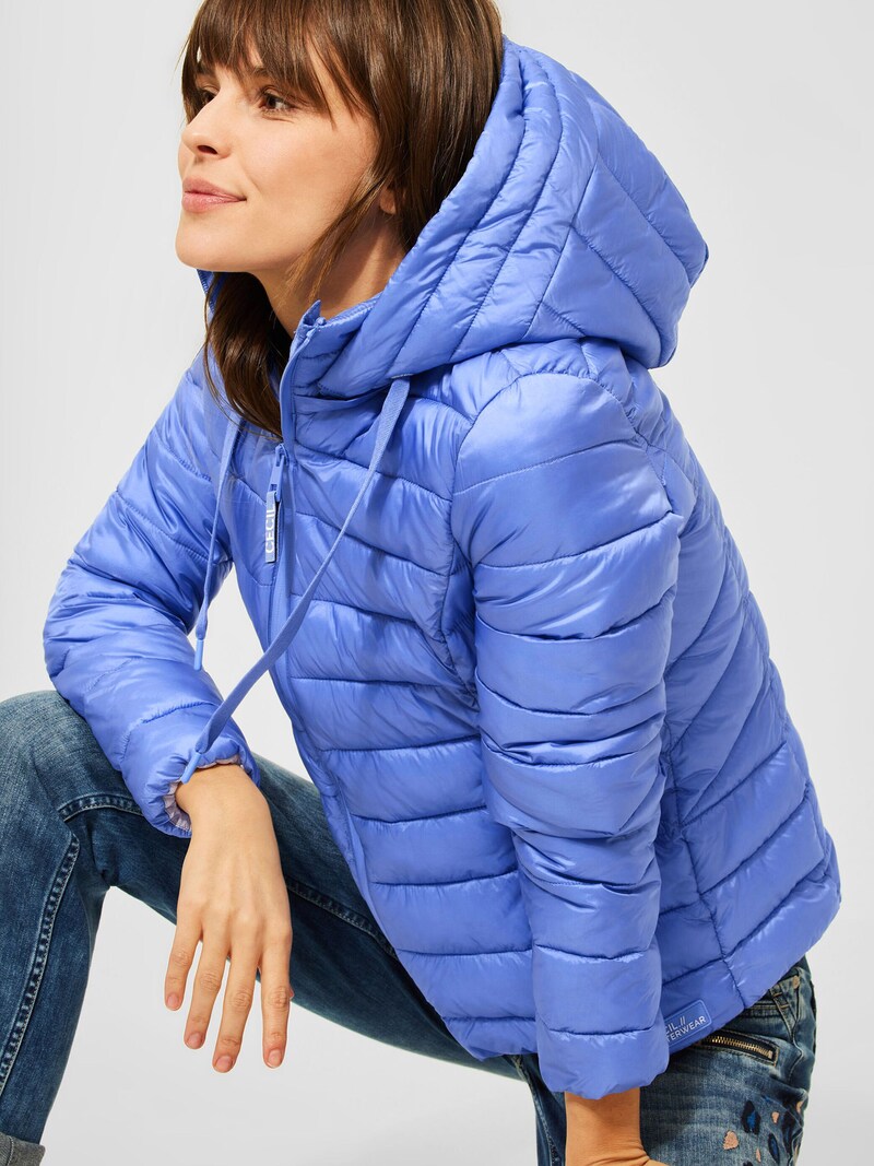 Women Clothing CECIL Between-seasons jackets Smoke Blue