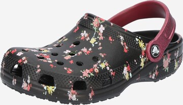 Pantofi deschiși 'Classic' de la Crocs pe negru: față