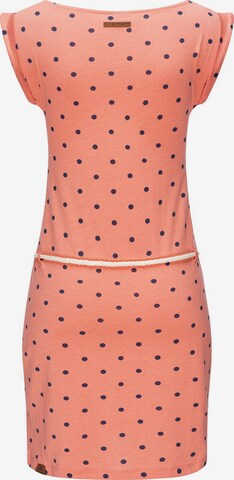 Ragwear Zomerjurk 'TAG DOTS' in Oranje