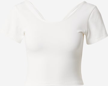 ABOUT YOU Тениска 'Lilou' в бяло: отпред