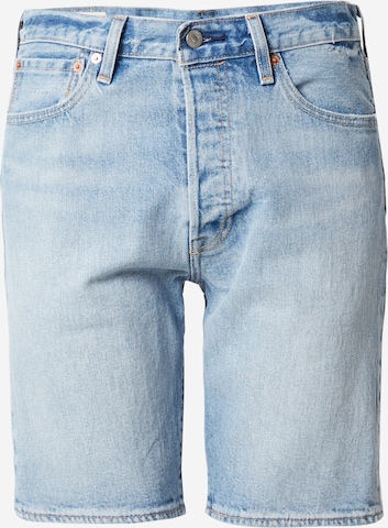 LEVI'S ® Slimfit Jeans '501 Original Shorts' i blå: forside