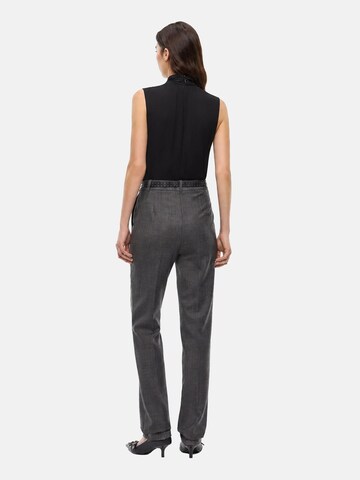 PINKO Blouse 'PINKO BOVARDIA BLUSA CRESPO FLUIDO BLUSA' in Zwart