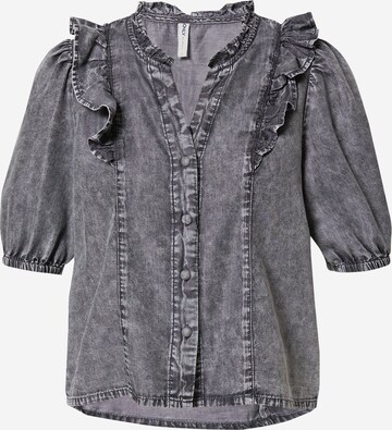 Camicia da donna 'BEA' di ONLY in grigio: frontale