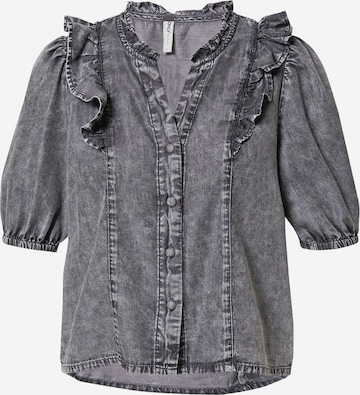 ONLY - Blusa 'BEA' en gris: frente