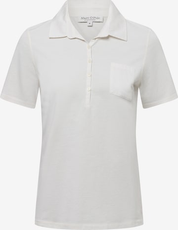 Marc O'Polo Poloshirt in Weiß: Vorderseite