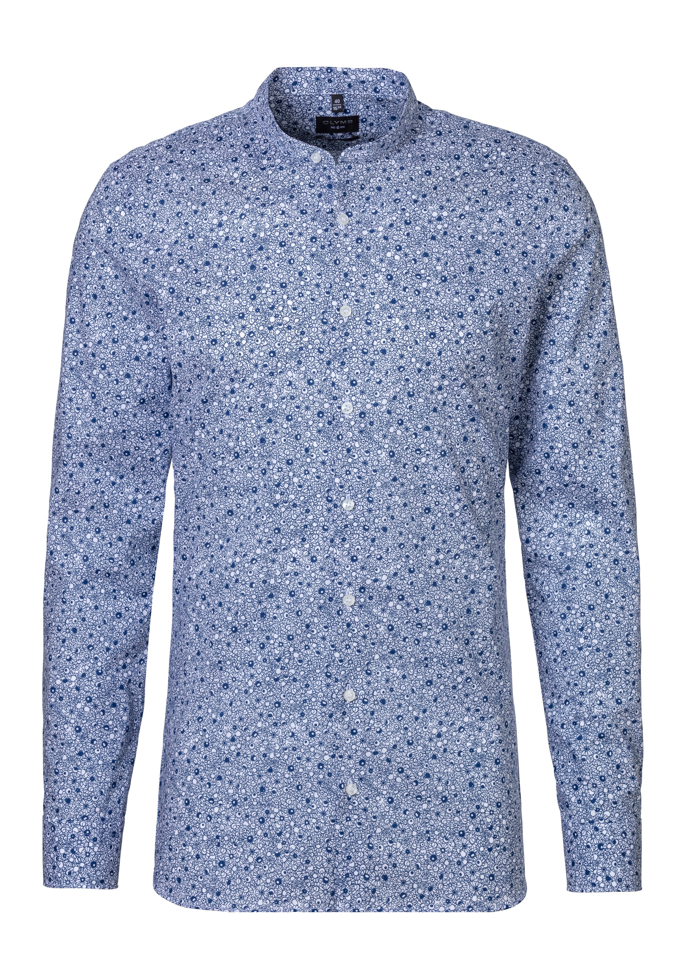 OLYMP Slim Fit Hemd in Blau: Vorderseite