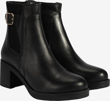 Desa Stiefel 'Stiefeletten' in Schwarz: Vorderseite