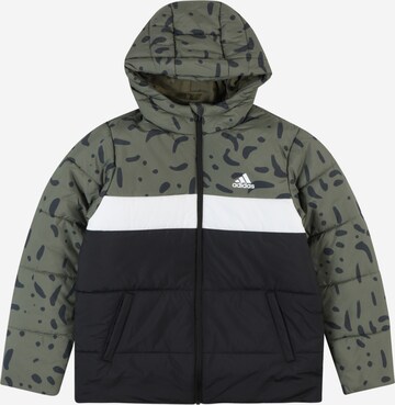 ADIDAS SPORTSWEAR Sportjacke in Schwarz: predná strana