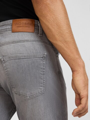 WOTEGA Slim fit Jeans 'Alistar' in Grey