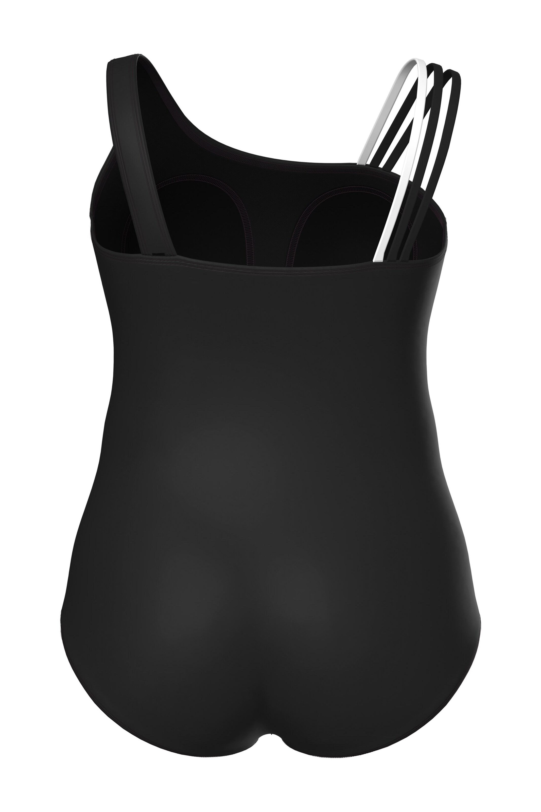 Ulla Popken Bralette Swimsuit in Black