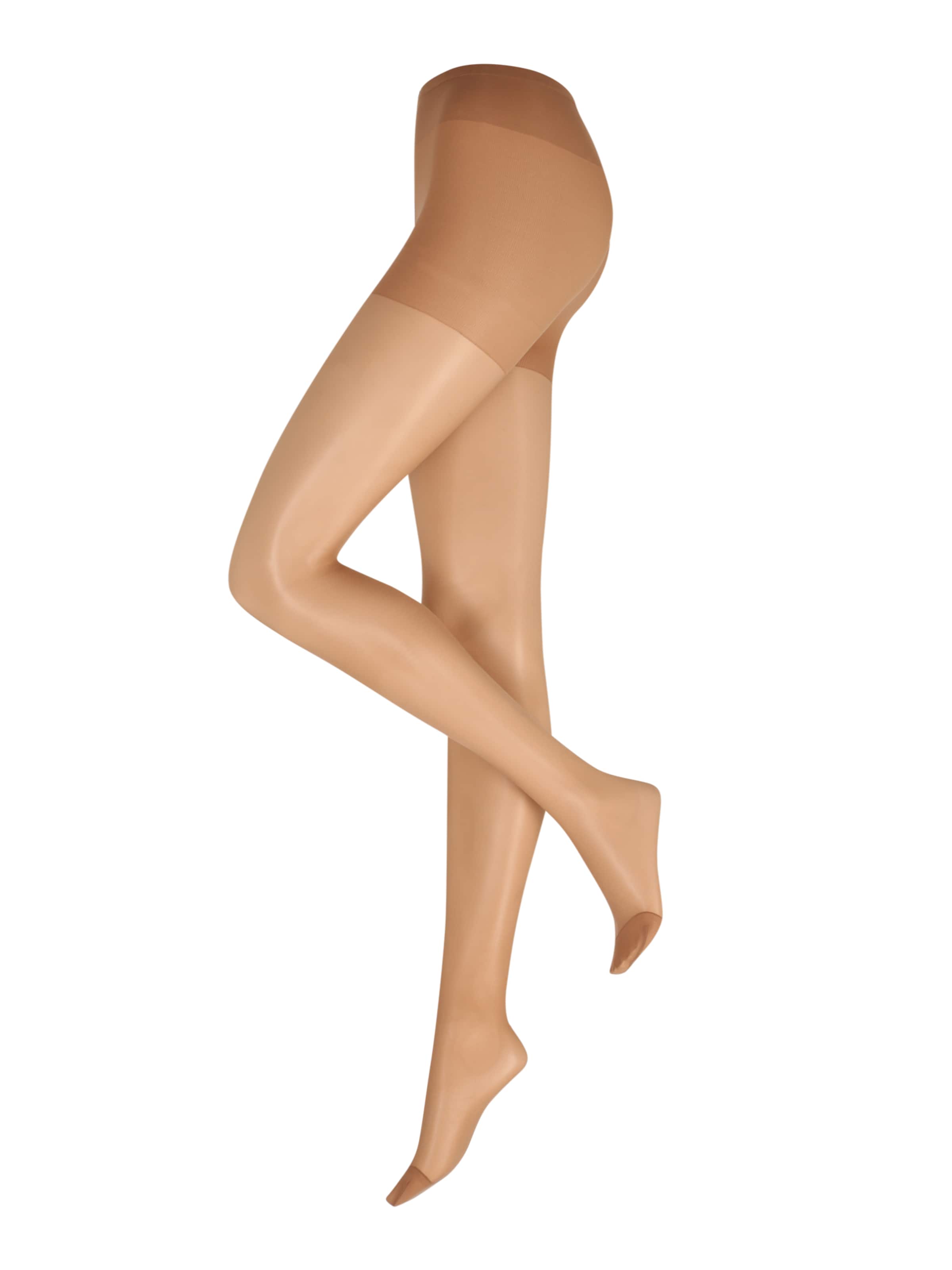 Lindex Λεπτό καλσόν σε μπεζ: μπροστά