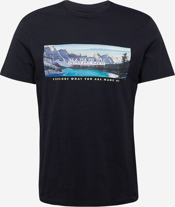 NAPAPIJRI Bluser & t-shirts 'CANADA' i sort: forside