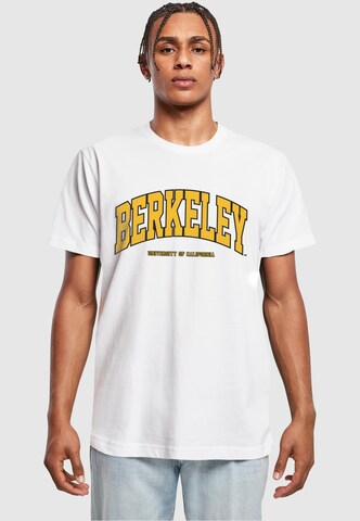 Merchcode Shirt ' Berkeley University ' in White