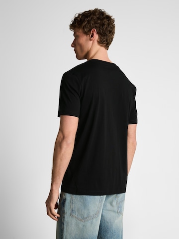 TOM TAILOR DENIM Μπλουζάκι σε μαύρο