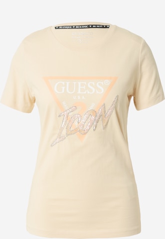 GUESS Shirt in Orange: front