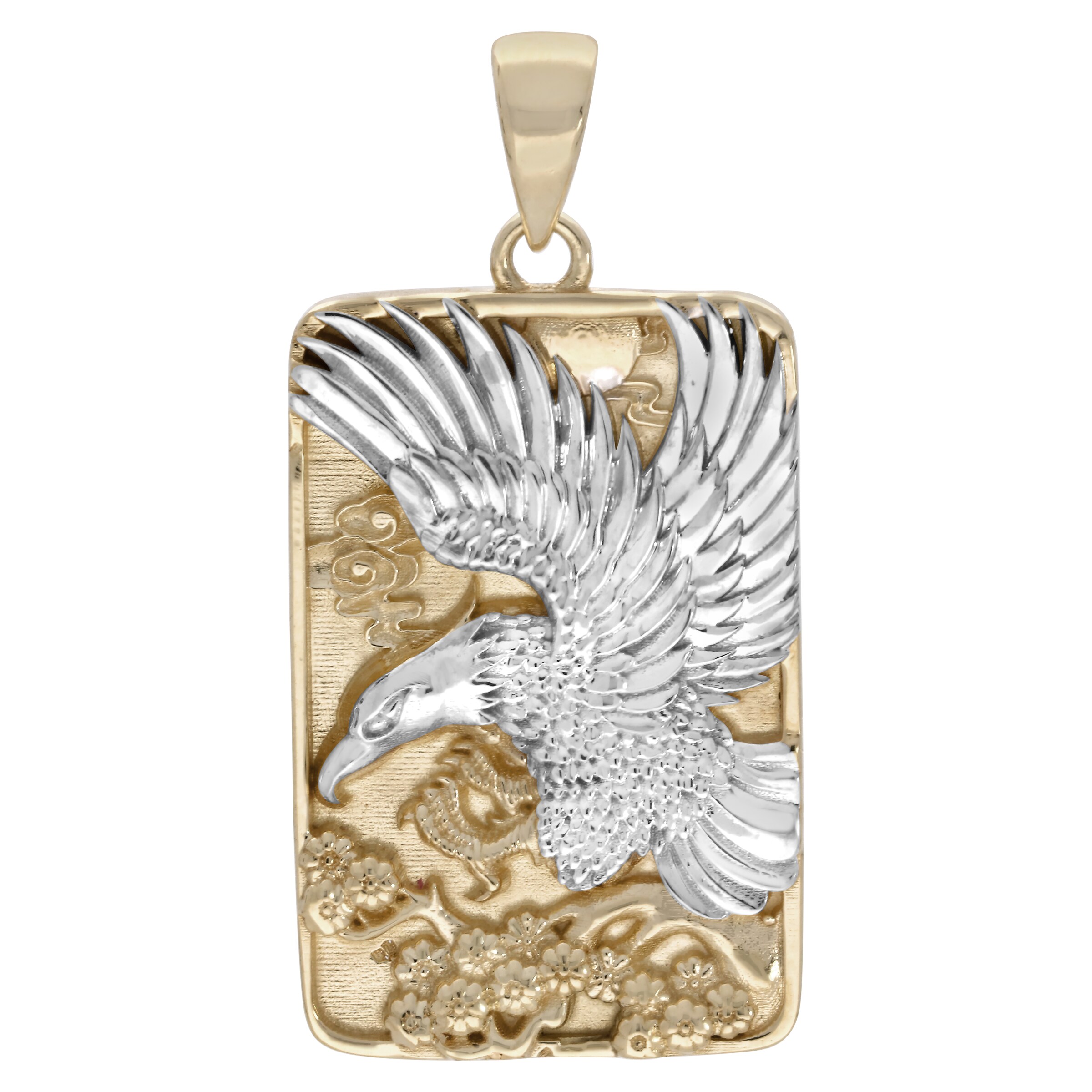 FIRETTI Pendant in Gold: front