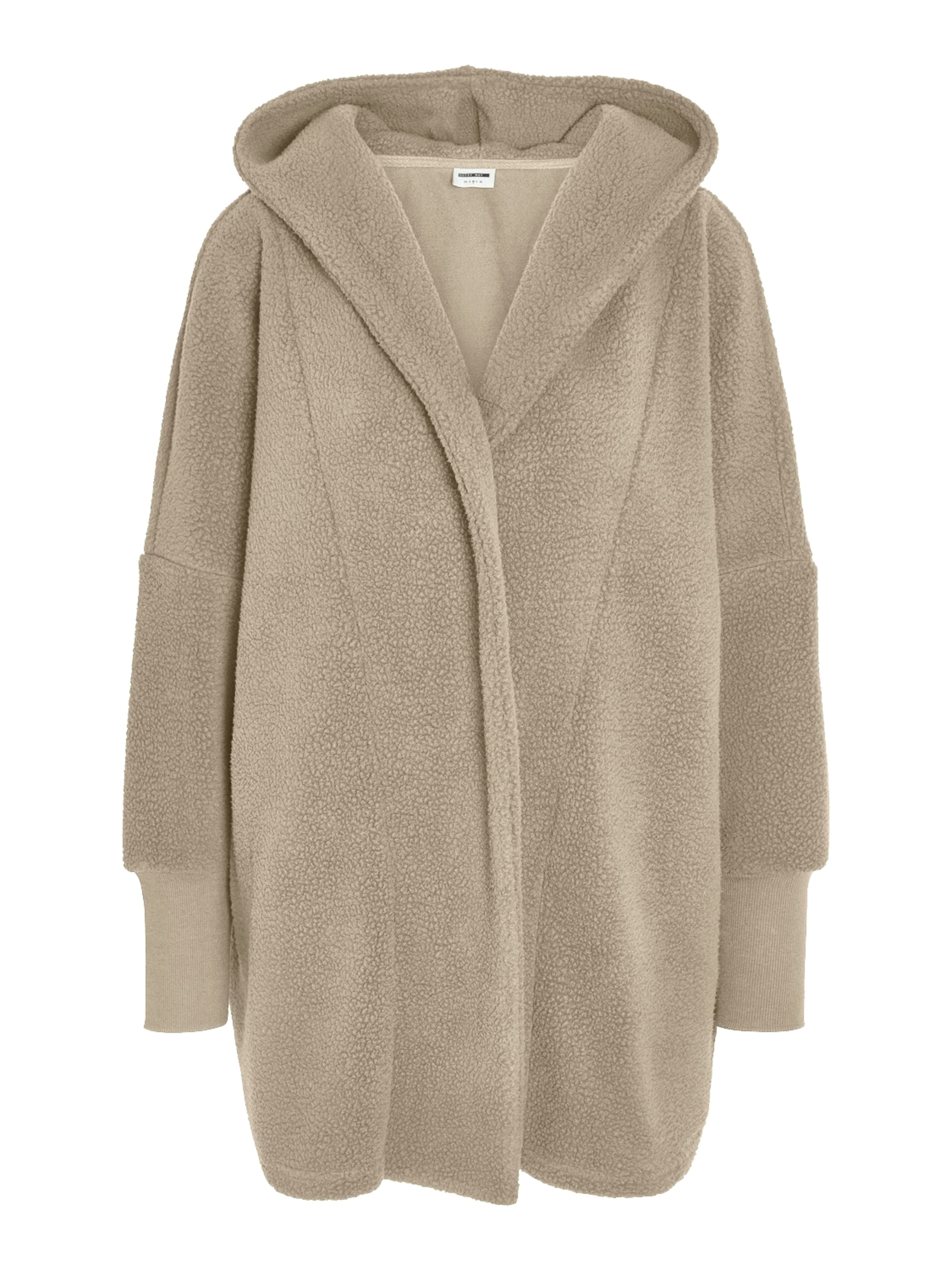 Noisy may Fleece Jacket in Brown: front