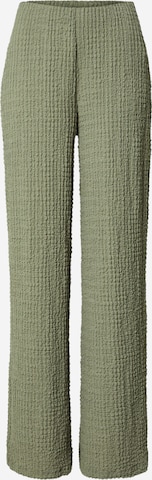 zaļš ABOUT YOU Platas staras Bikses 'Nalani': no priekšpuses