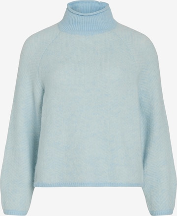 Pull-over 'VILORY' VILA en bleu : devant