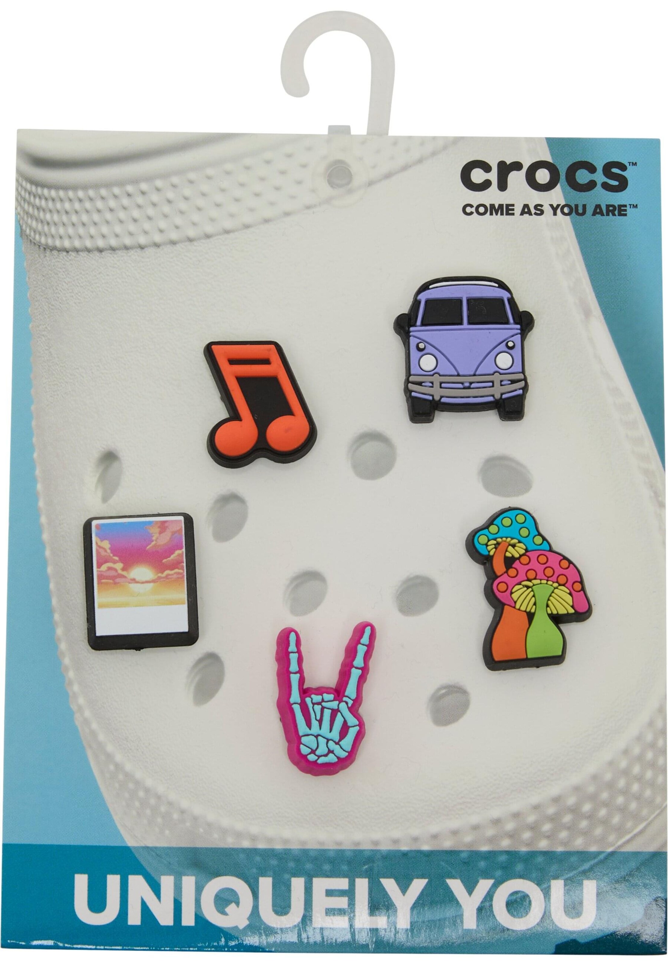 Crocs Schoen accessoires 'Funky Road Trip Jibbitz' in Gemengde kleuren