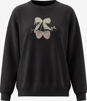 MYMO - Sudadera en negro: frente