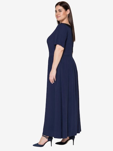 SHEEGO Abendkleid in Blau