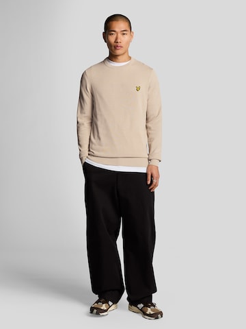 Lyle & Scott Trui in Beige