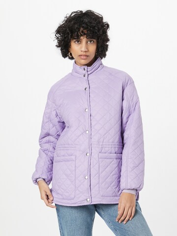 b.young Between-season jacket 'BERTA' in Purple: front